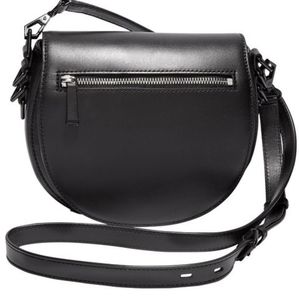 EUC Rebecca Miknoff Leather Crossbody Black